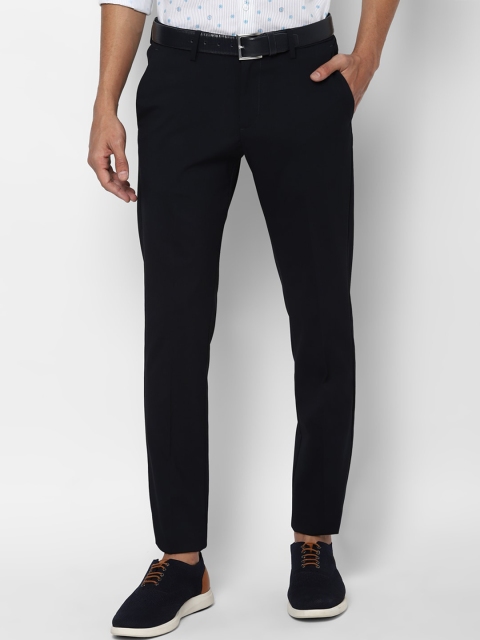 

Allen Solly Men Black Slim Fit Trousers