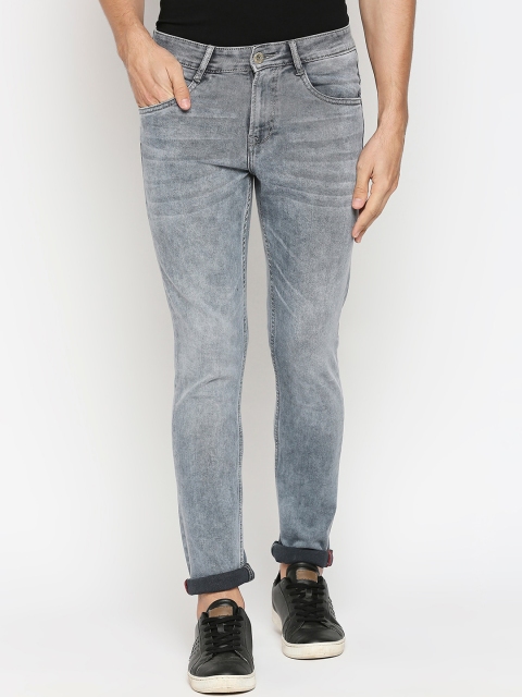 

Mufti Men Grey Skinny Fit Heavy Fade Jeans