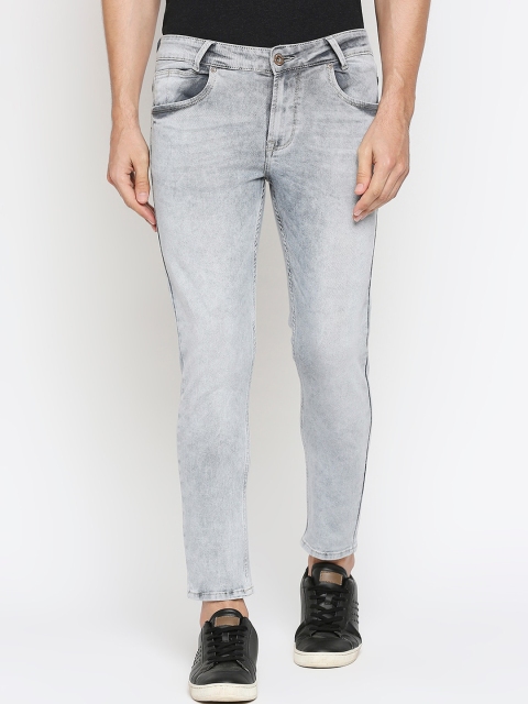 

Mufti Men Grey Slim Fit Heavy Fade Jeans