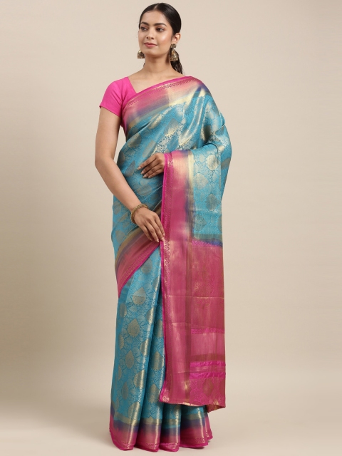 

The Chennai Silks Blue Patola Saree