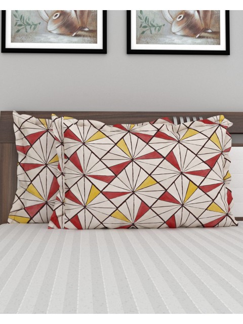 

Home Centre Set of 2 Brown Juniper Salvador Printed Pillow Covers