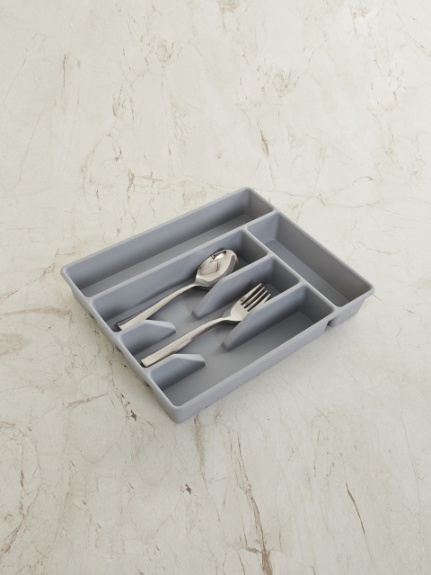 

Home Centre Grey Orion Anja Polypropylene Cutlery Tray