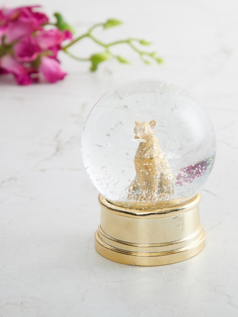 

Home Centre Eternity Gold Leopard in Glass Figurine PolyresinShowpiece