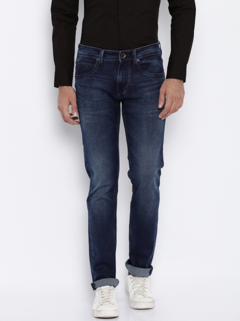 Killer Men Blue Skinny Fit Mid-Rise Clean Look Jeans available at myntra for Rs.1299