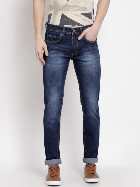 

FEVER Men Blue Slim Fit Light Fade Jeans