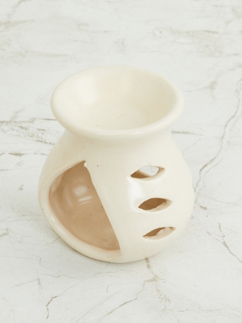 

Home Centre Off-White Fiesta Ceramic Jasmine Fragrance Combo Set, Multi