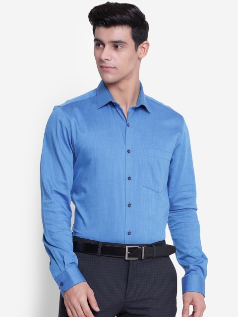 

Turtle Men Blue Slim Fit Formal Shirt