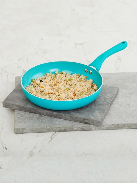 

Home Centre Teal Blue Aluminium Frying Pan