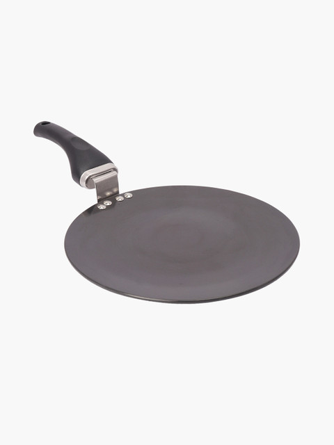 

Home Centre Black Solid Aluminium Concave Tawa