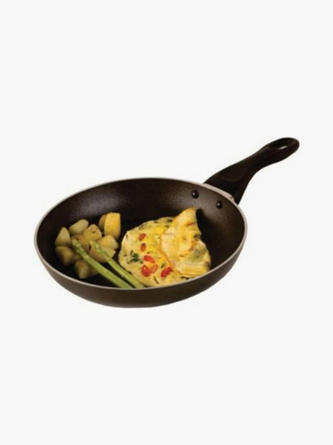 

Home Centre Black Solid Aluminium Fry Pan