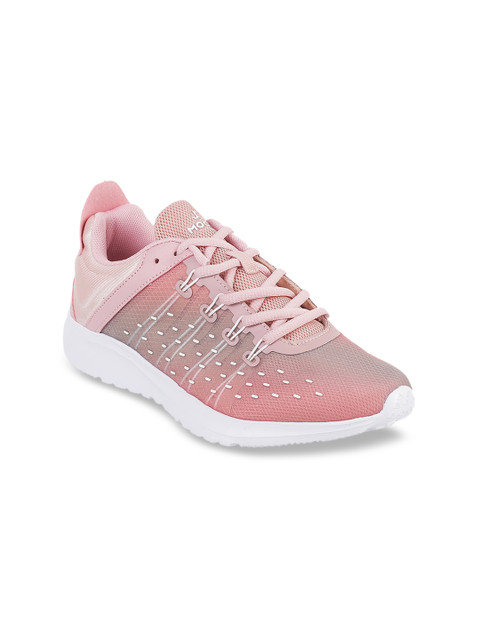 

Mochi Women Pink Woven Design Trekking Shoes