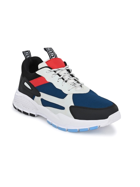 

mr wonker Men Black Mesh Running Non-Marking Shoes