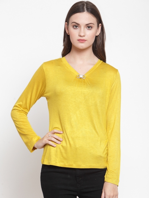 

armure Yellow Regular Top