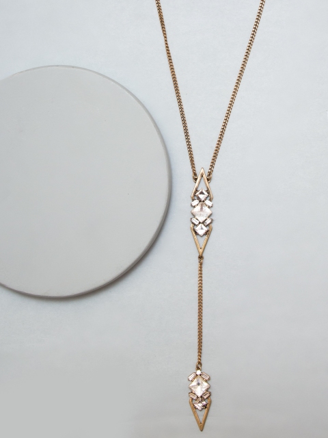 

Pipa Bella Gold-Toned Stone-Studded Necklace