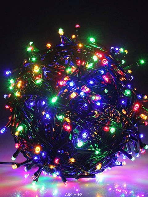 

Archies Multicoloured Glass Decorative Fairy String Light, Multi
