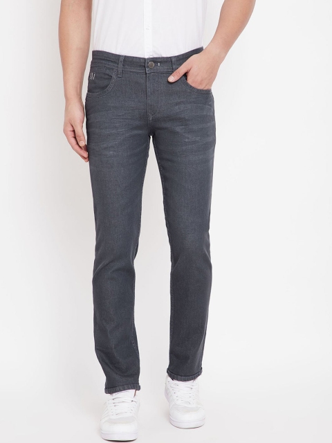 

Canary London Men Grey Slim Fit Low-Rise Light Fade Jeans