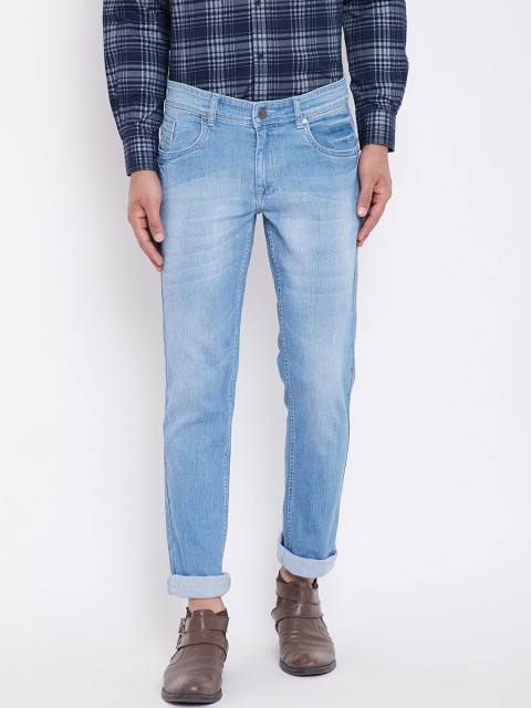 

Canary London Men Blue Slim Fit Low-Rise Light Fade Jeans
