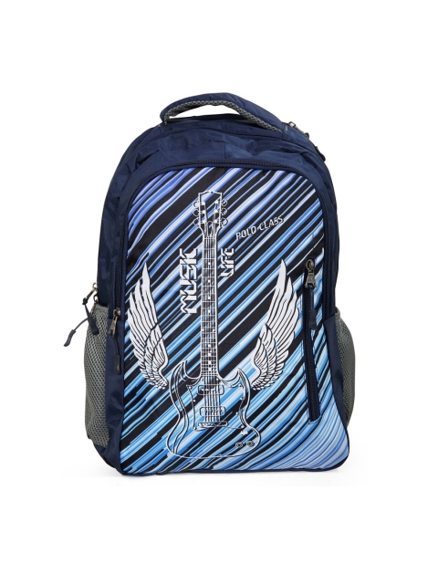 

Polo Class Unisex Blue & Grey Digital Printed Backpack