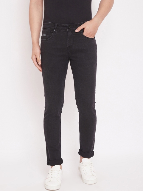 

American Archer Men Black Slim Fit Low-Rise Jeans