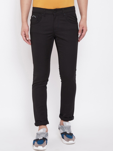 

American Archer Men Black Skinny Fit Low-Rise Stretchable Jeans