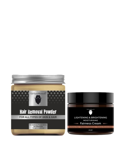 

UrbanMooch Black Set of Hair Removal Powder & Fairness Cream