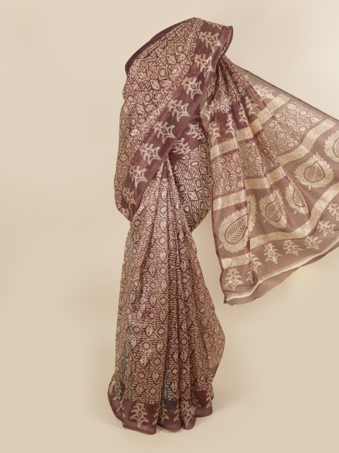 

Pothys Brown & Beige Saree