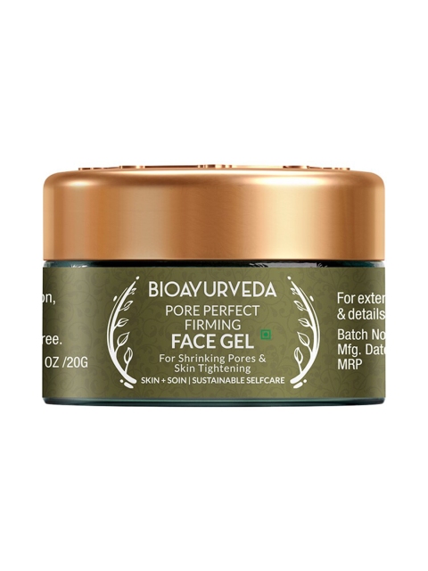 

BIOAYURVEDA Unisex Pore Perfect Firming Face Gel 20g, Green