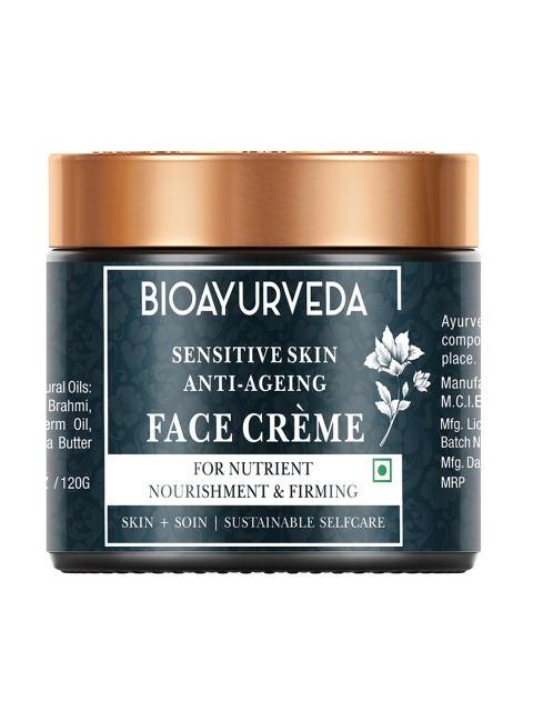 

BIOAYURVEDA Sensitive Skin Anti-Ageing Face Creme, Sea green