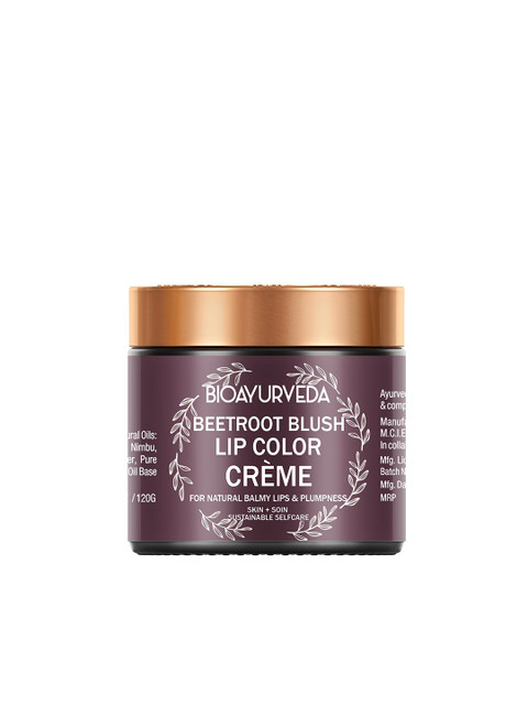 

BIOAYURVEDA Beetroot Blush Lip Color Cream 120g, Maroon