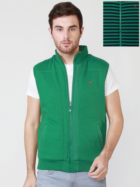 

Allen Solly Sport Men Green Solid Sweatshirt