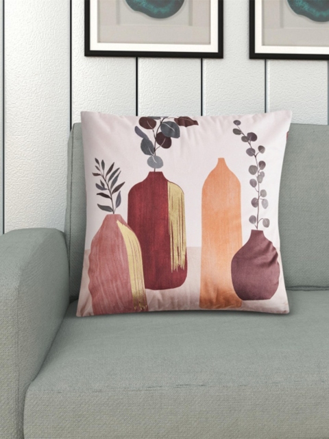 

Home Centre Multicolor Printed Square Cushion Covers, Multi