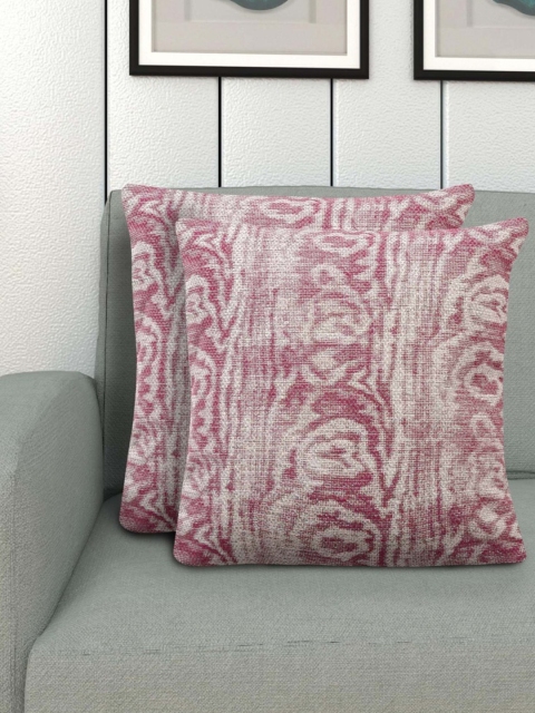 

Home Centre Set of 2 Assorted Abstract Printed Square Cushion Covers