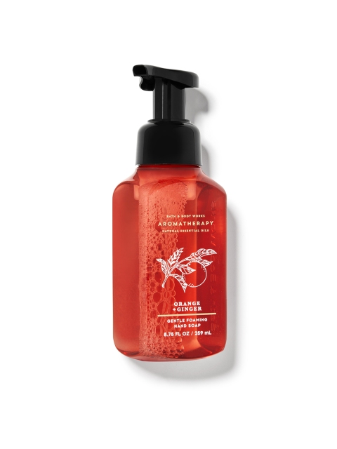 

Bath & Body Works Orange Ginger Gentle Foaming Hand Soap 259 ml, Red