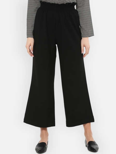 

Van Heusen Woman Women Black Culottes Trousers