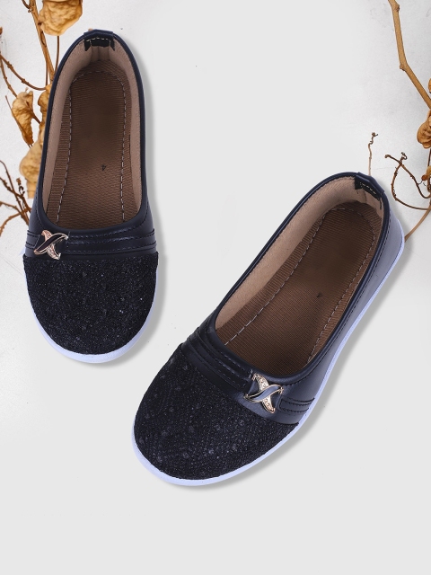 

FABBMATE Women Black Ballerinas Flats
