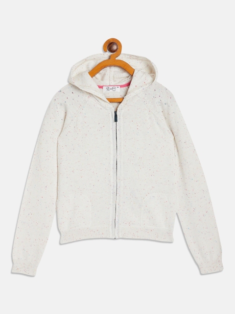 

JWAAQ Girls Cream-Coloured Pullover