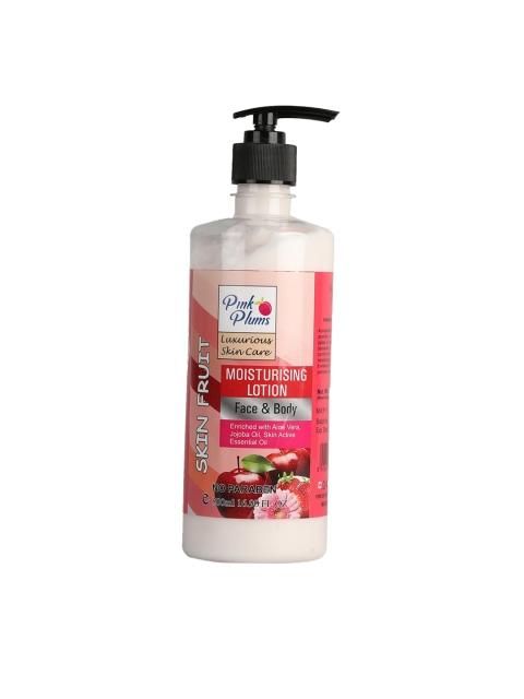 

Pink Plums Unisex Skin fruit Face & Body Moisturizing Body Lotion 500ml, Multi