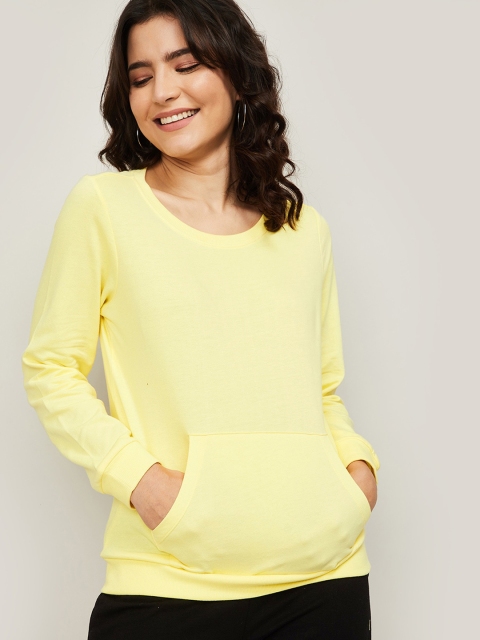 

Fame Forever by Lifestyle Women Yellow Sweatshirt