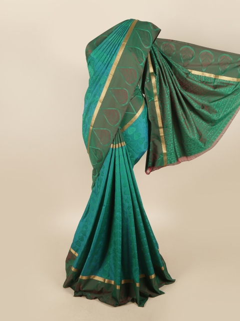 

Pothys Women Green Woven Design