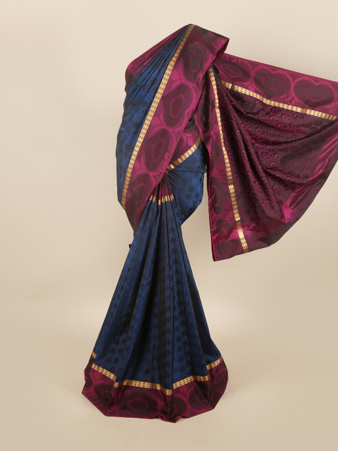 

Pothys Women Blue Woven Design