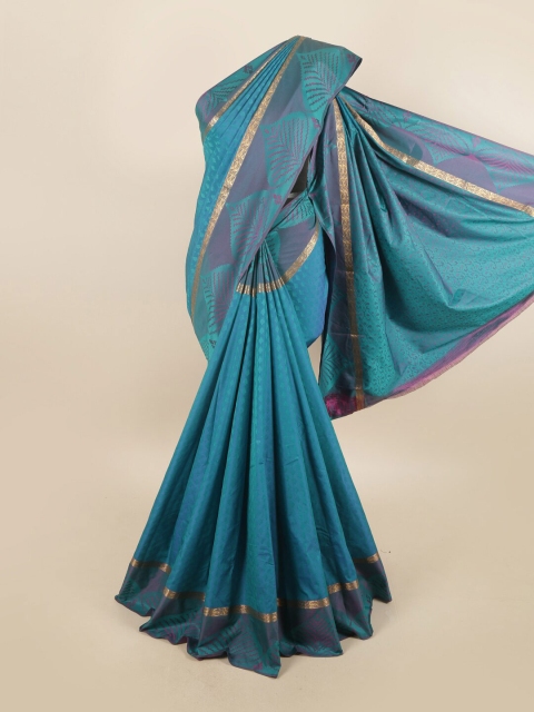 

Pothys Women Blue Woven Design