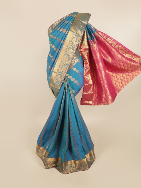

Pothys Women Green Woven Design