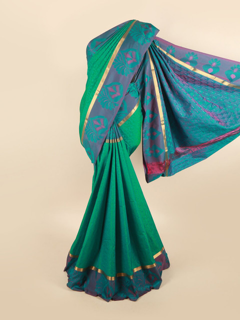 

Pothys Women Green Woven Design