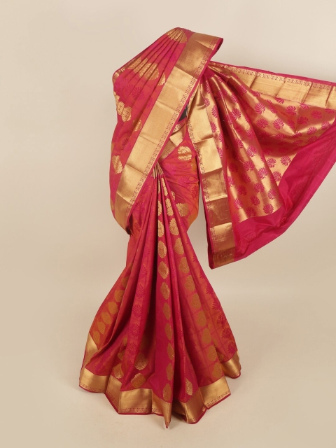 

Pothys Women Red Woven Design