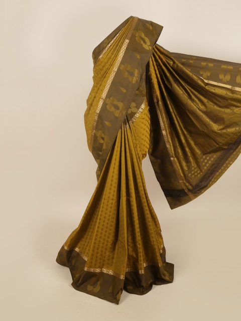 

Pothys Women Green Woven Design