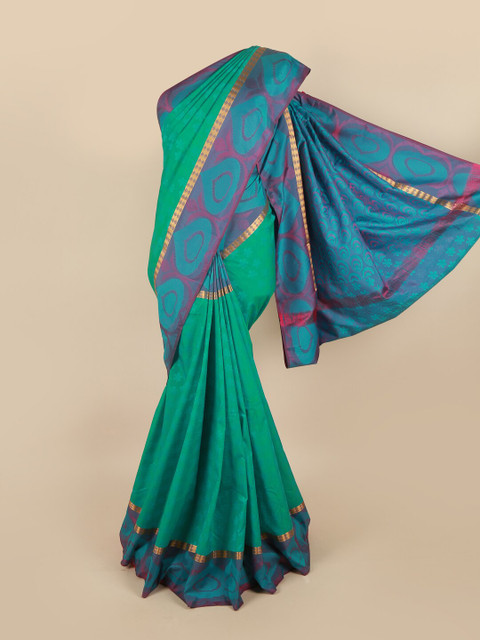 

Pothys Women Green Woven Design