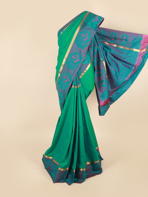 

Pothys Women Green Woven Design
