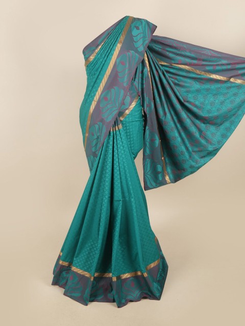 

Pothys Women Green Woven Design