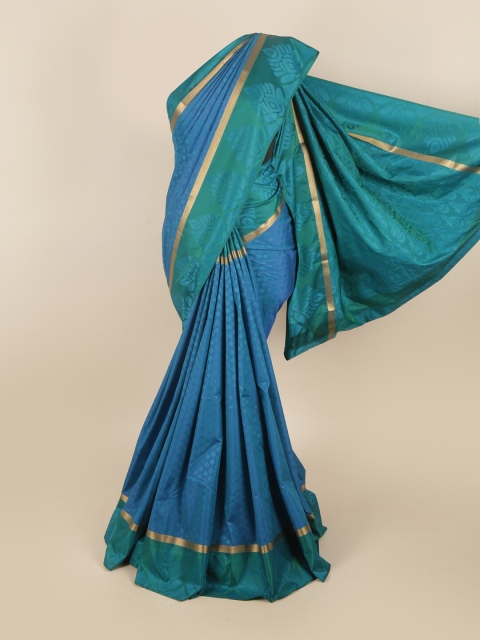 

Pothys Women Blue Woven Design
