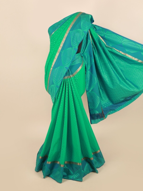 

Pothys Women Green Woven Design